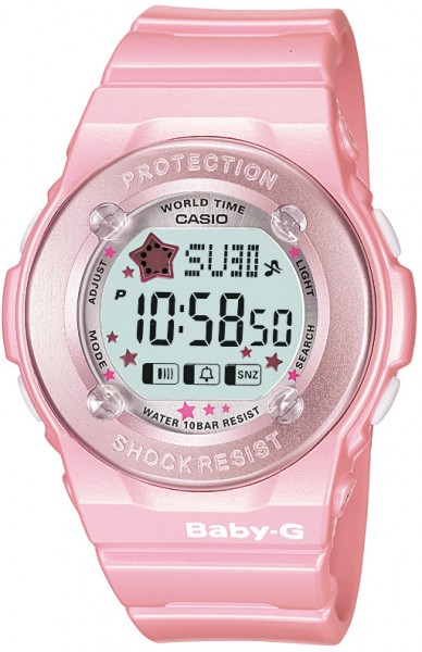 Casio BG-1300PP-4DR Baby-G Bayan Kol Saati