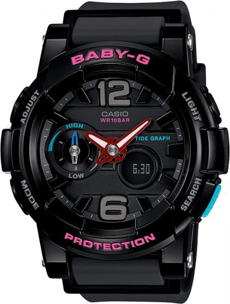 Casio BGA-180-1BDR Baby-G Bayan Kol Saati