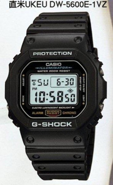 Casio DW-5600E-1VDF G-Shock Erkek Kol Saati