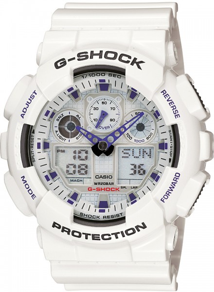 Casio GA-100A-7ADR G-Shock Erkek Kol Saati