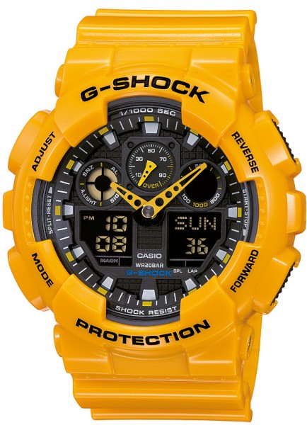 Casio GA-100A-9ADR G-Shock Erkek Kol Saati