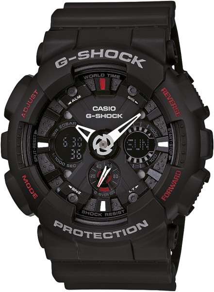 Casio GA-120-1ADR G-Shock Erkek Kol Saati