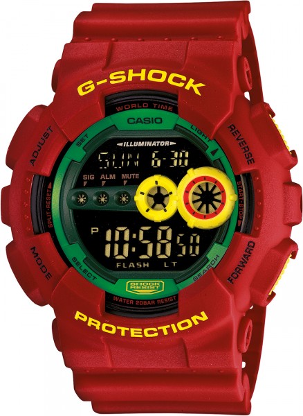Casio GD-100RF-4DR G-Shock Erkek Kol Saati