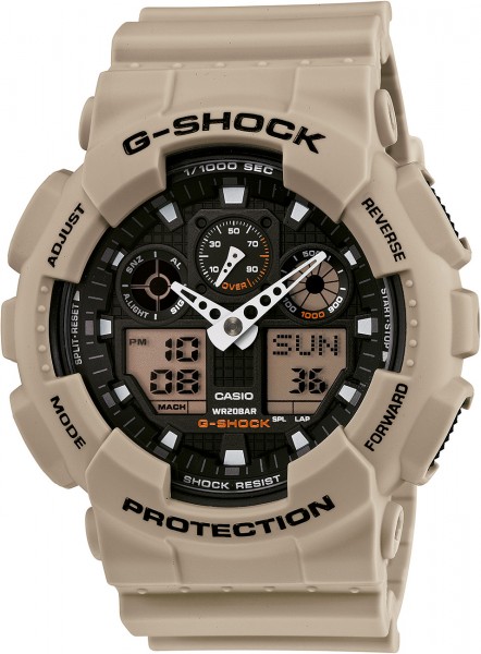 Casio GA-100SD-8ADR G-Shock Erkek Kol Saati