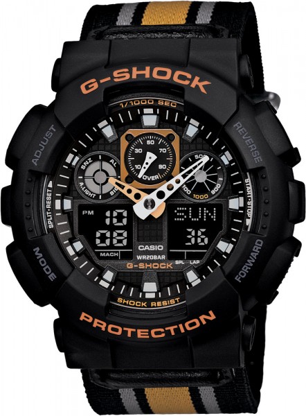 Casio GA-100MC-1A4DR G-Shock Erkek Kol Saati
