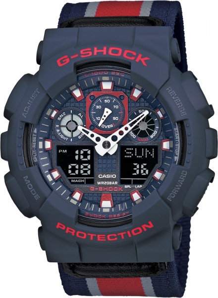 Casio GA-100MC-2ADR G-Shock Erkek Kol Saati