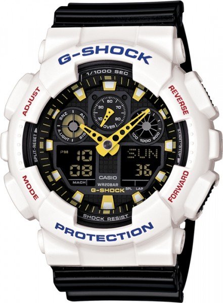 Casio GA-100CS-7ADR G-Shock Erkek Kol Saati