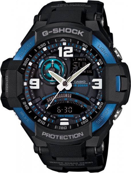 Casio GA-1000-2BDR G-Shock Erkek Kol Saati