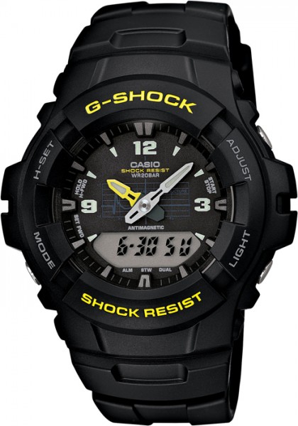 Casio G-100-9CMDR G-Shock Erkek Kol Saati