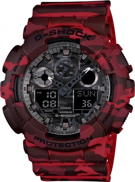 Casio GA-100CM-4ADR G-Shock Erkek Kol Saati