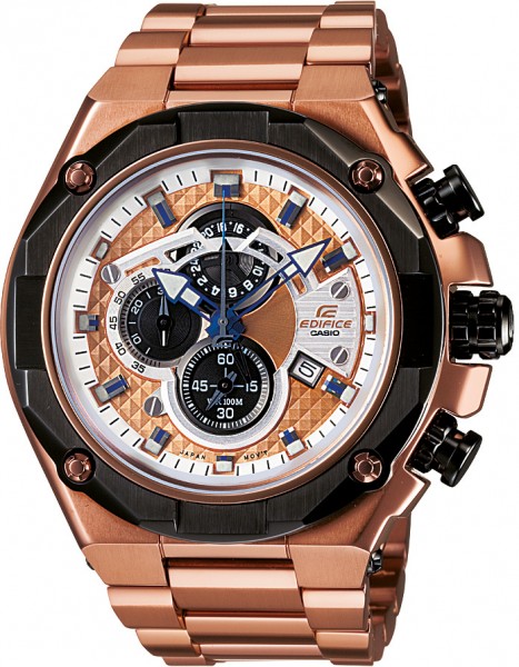 Casio EFX-530SP-1AVDR Edifice Gold Erkek Kol Saati