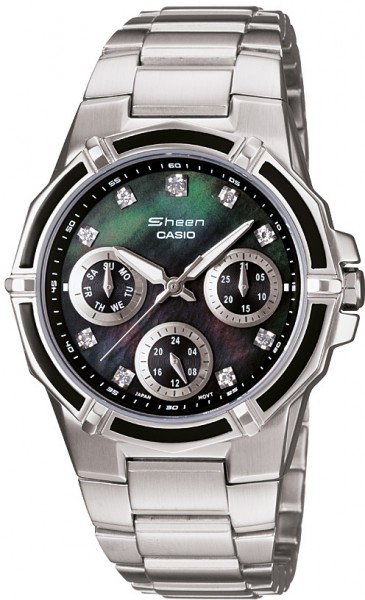 Casio SHN-3015DP-1ADF Sheen Bayan Kol Saati