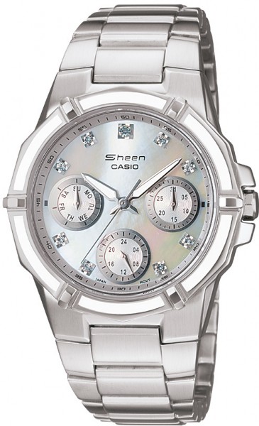 Casio SHN-3015DP-7ADF Sheen Bayan Kol Saati