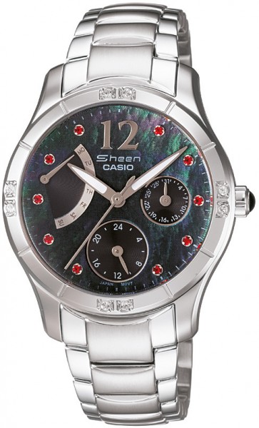 Casio SHN-3016DP-1ADR Sheen Bayan Kol Saati