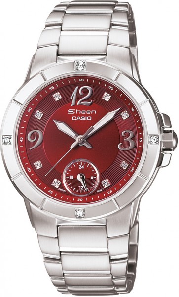 Casio SHN-3018D-4ADR Sheen Bayan Kol Saati