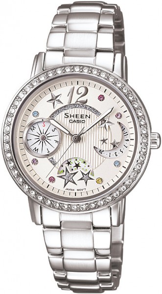 Casio SHN-3019D-7ADR Sheen Bayan Kol Saati
