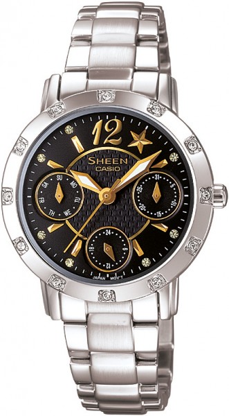 Casio SHN-3020D-1ADR Sheen Bayan Kol Saati