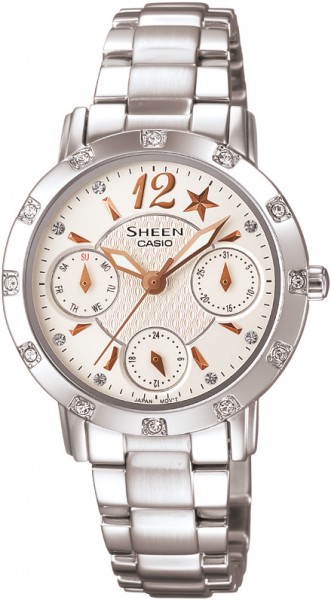 Casio SHN-3020D-7ADR Sheen Bayan Kol Saati