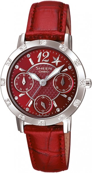 Casio SHN-3020L-4ADR Sheen Bayan Kol Saati