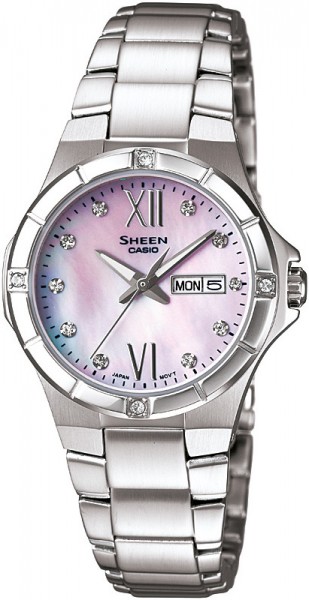 Casio SHE-4022D-4ADR Sheen Bayan Kol Saati