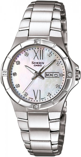 Casio SHE-4022D-7ADR Sheen Bayan Kol Saati