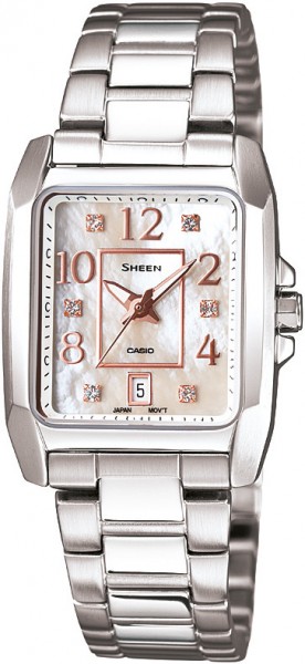 Casio SHE-4023DP-7ADR Sheen Bayan Kol Saati