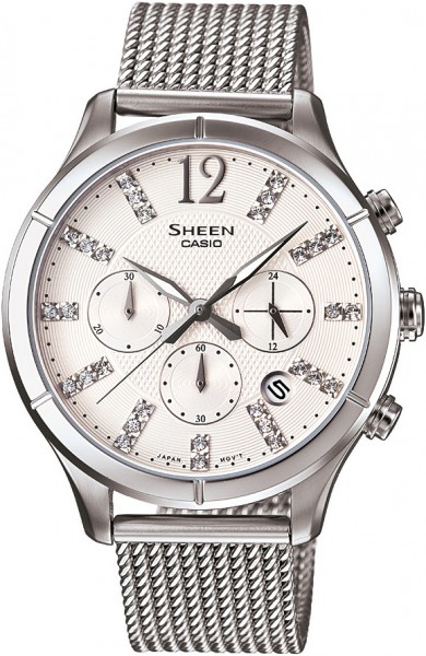 Casio SHE-5020D-7ADR Sheen Bayan Kol Saati