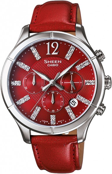 Casio SHE-5020L-4ADR Sheen Bayan Kol Saati