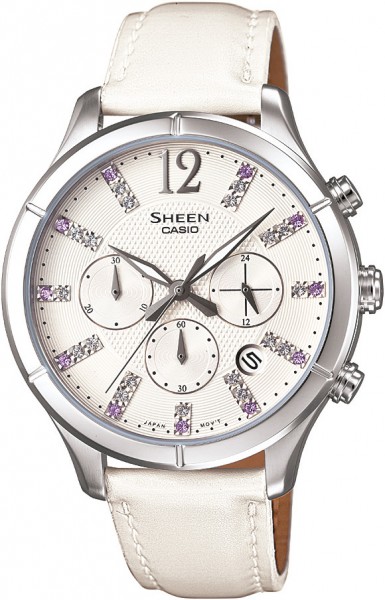Casio SHE-5020L-7ADR Sheen Bayan Kol Saati