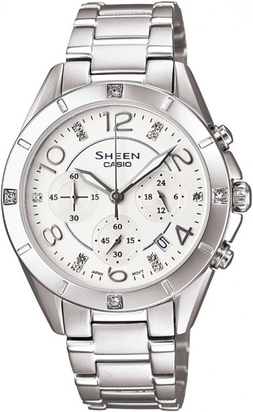Casio SHE-5021D-7ADR Sheen Bayan Kol Saati