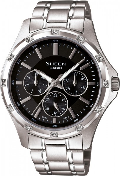 Casio SHE-3801D-1ADR Sheen Bayan Kol Saati