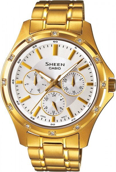 Casio SHE-3801GD-7ADR Sheen Bayan Kol Saati