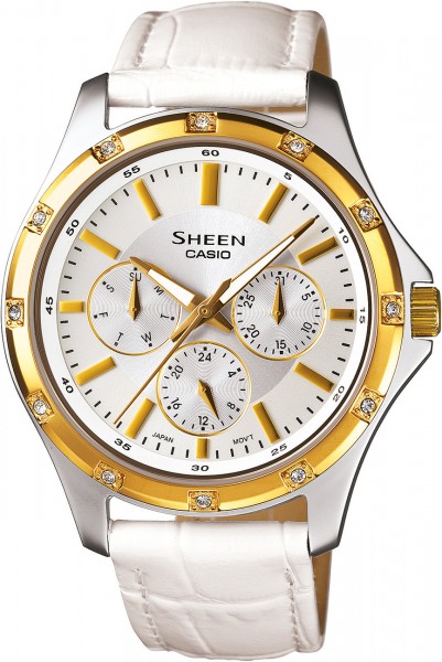 Casio SHE-3801GL-7ADR Sheen Bayan Kol Saati