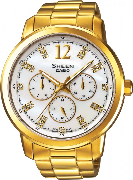 Casio SHE-3802GD-7ADR Sheen Bayan Kol Saati
