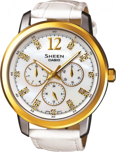 Casio SHE-3802GL-7ADR Sheen Bayan Kol Saati
