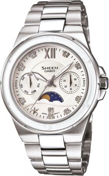 Casio SHE-3500D-7ADR Sheen Bayan Kol Saati