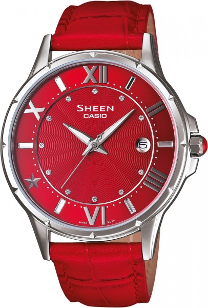 Casio SHE-4024L-4ADR Sheen Bayan Kol Saati