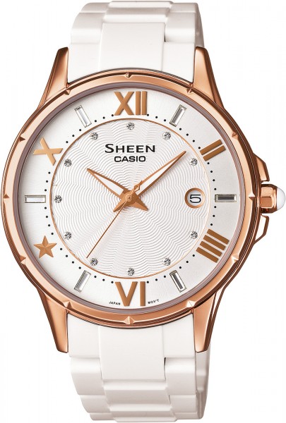 Casio SHE-4024G-7ADR Sheen Bayan Kol Saati