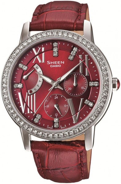 Casio SHE-3025L-4ADR Sheen Bayan Kol Saati