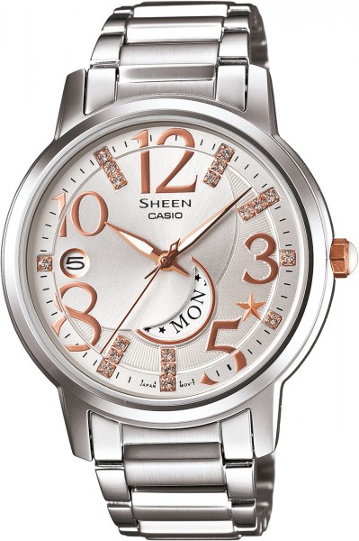 Casio SHE-4028D-7ADR Sheen Bayan Kol Saati