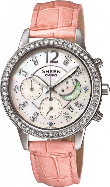Casio SHE-5018L-4ADR Sheen Bayan Kol Saati