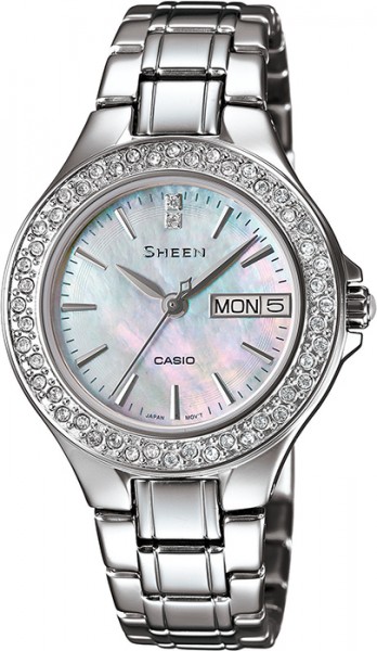 Casio SHE-4800D-7AUDR Sheen Bayan Kol Saati