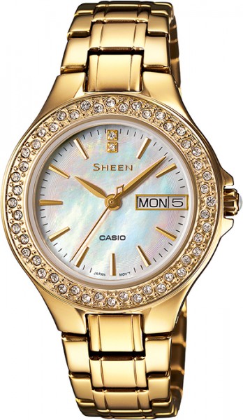 Casio SHE-4800G-7AUDR Sheen Bayan Kol Saati