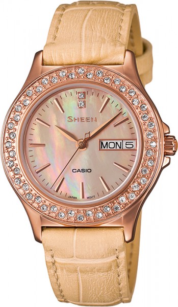 Casio SHE-4800GL-9AUDR Sheen Bayan Kol Saati
