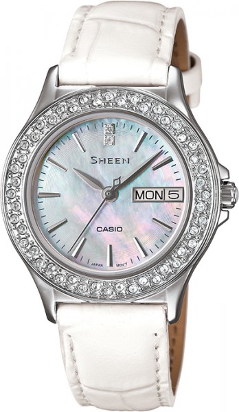 Casio SHE-4800L-7AUDR Sheen Bayan Kol Saati