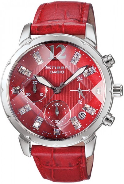 Casio SHN-5010L-4ADR Sheen Bayan Kol Saati