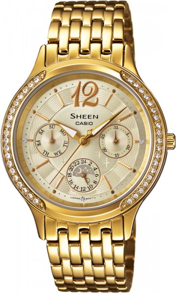 Casio SHE-3030BGD-9AUDR Sheen Bayan Kol Saati