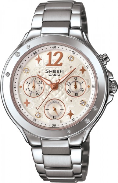 Casio SHE-3032D-7AUDR Sheen Bayan Kol Saati