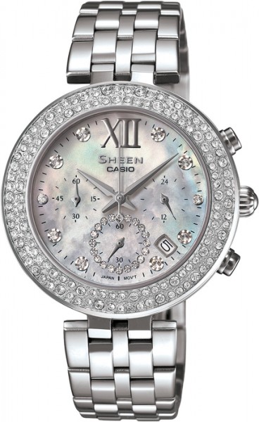 Casio SHE-5518D-7AUDR Sheen Bayan Kol Saati