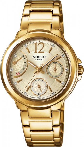 Casio SHE-3804GD-9AUDR Sheen Bayan Kol Saati